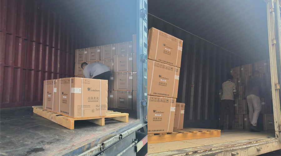 拼速度、高效率地完成國內某知名品牌迷你洗衣機發(fā)貨