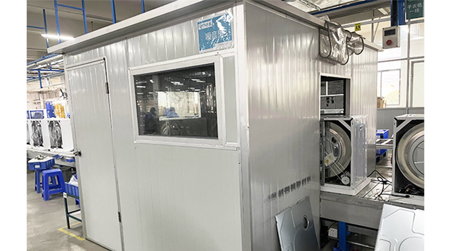 滾筒衣服烘干機裝配流水線(xiàn)上這個(gè)小屋的作用