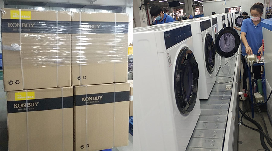 衣物烘干機電商訂單增多！金環(huán)電器加急生產(chǎn)不延誤發(fā)貨