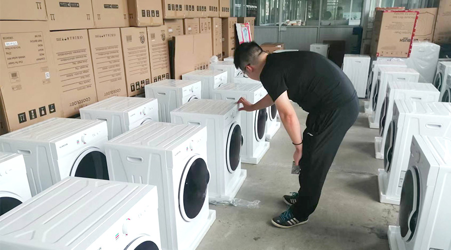 驗貨嚴謹！客戶(hù)德國KLARSTEIN對金環(huán)電器衣物烘干機代工質(zhì)量好評