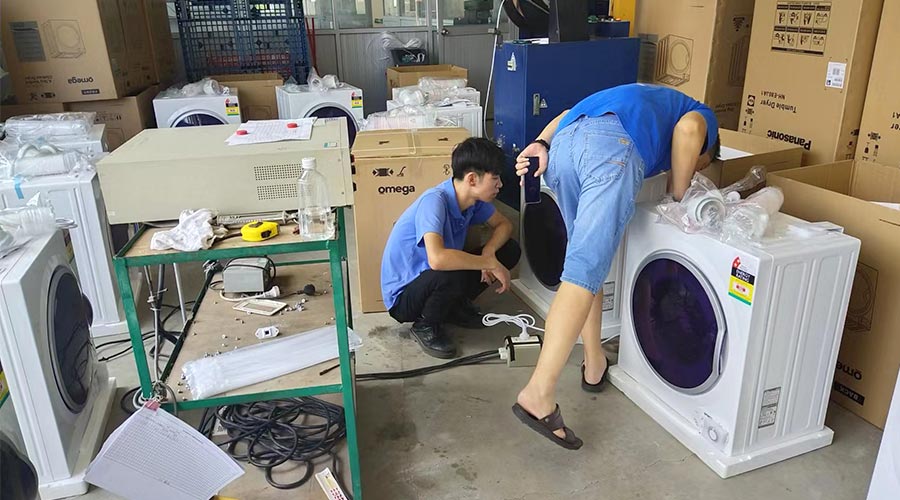 驗貨省心省力！澳洲omega客戶(hù)稱(chēng)贊衣物烘干機代工質(zhì)量高