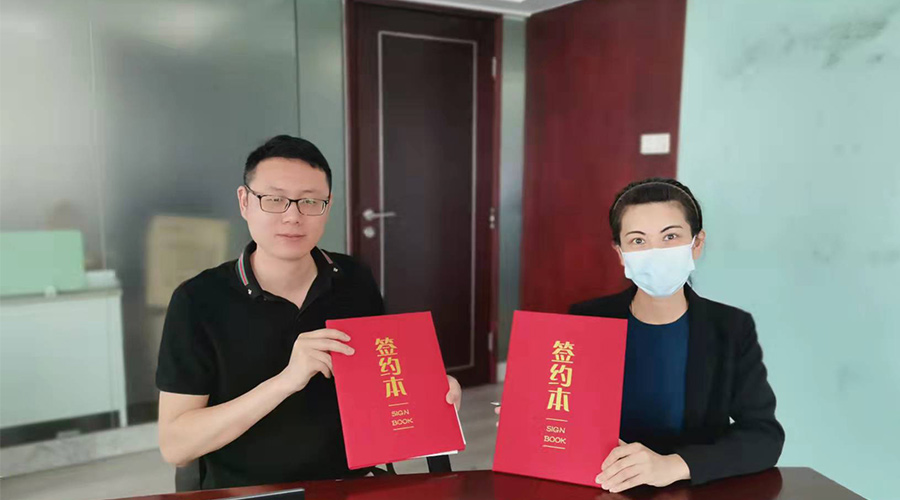 祝賀！金環(huán)電器與寧波某品牌電商客戶(hù)再次合作，簽約成功！