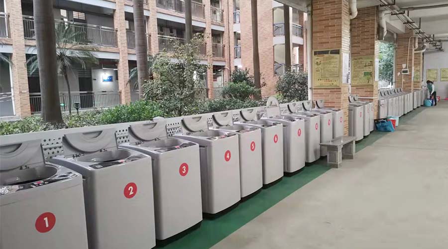 好用又耐用！江門(mén)一中滿(mǎn)意金環(huán)電器生產(chǎn)的共享洗衣機